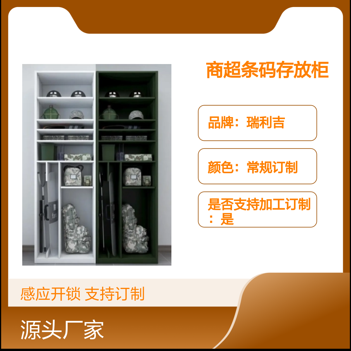 瑞利吉感应更衣柜 学校医院商超适用 支持定制