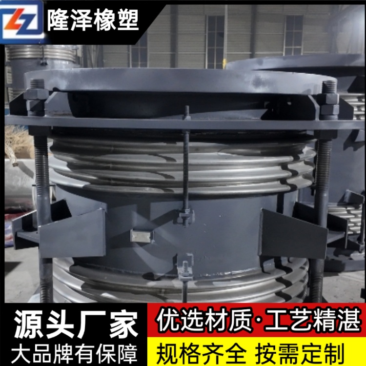 隆泽 厂家 架空波纹补偿器 直埋式膨胀节 安装维护便捷