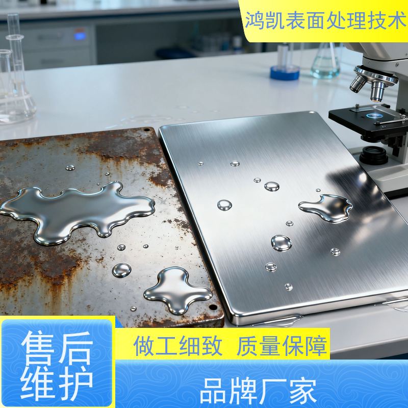 鸿凯电镀添加剂 铝材本色钝化剂 常温浸泡易操作 喷塑前处理基底优选