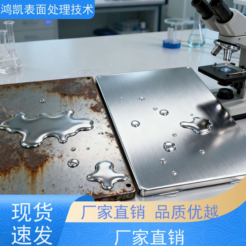 鸿凯表面处理 铝材本色钝化剂 常温操作易维护 裸膜耐盐雾超300小时