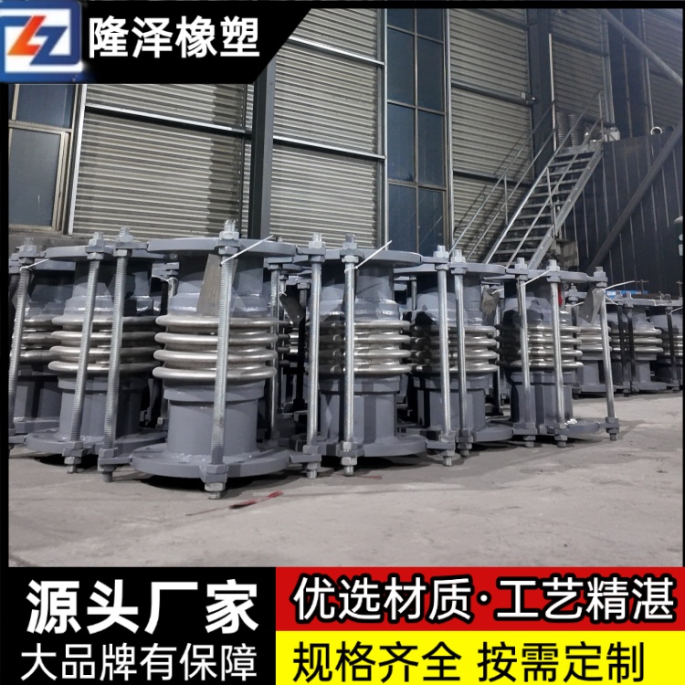 隆泽 厂家 轴向波纹管补偿器 套筒式膨胀节 安装维护便捷