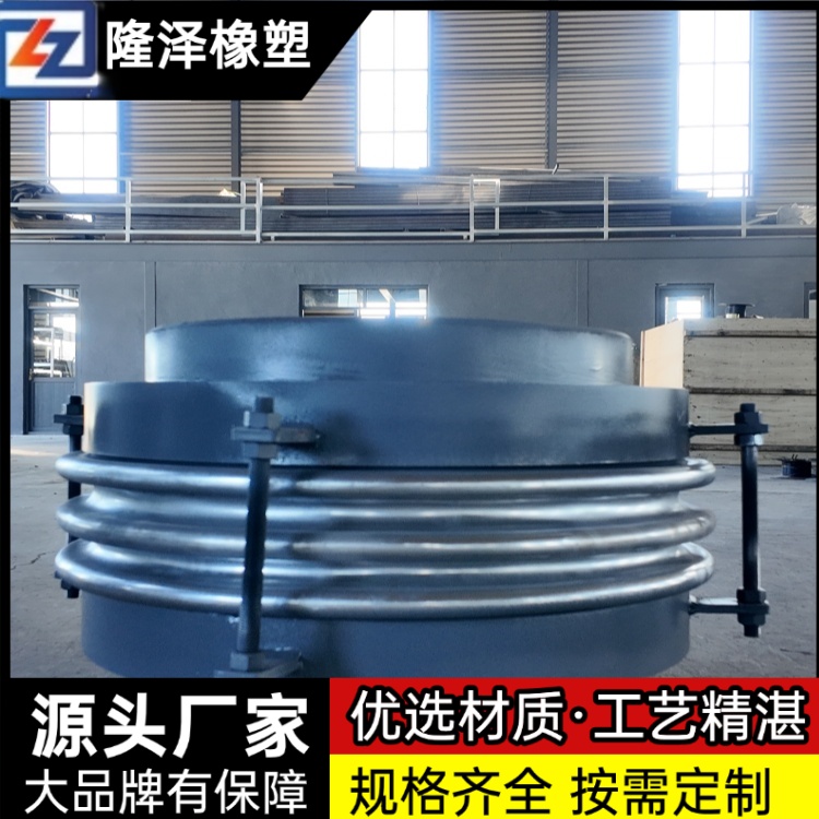 隆泽 厂家 供热套筒补偿器 圆形膨胀节 耐受极端工况
