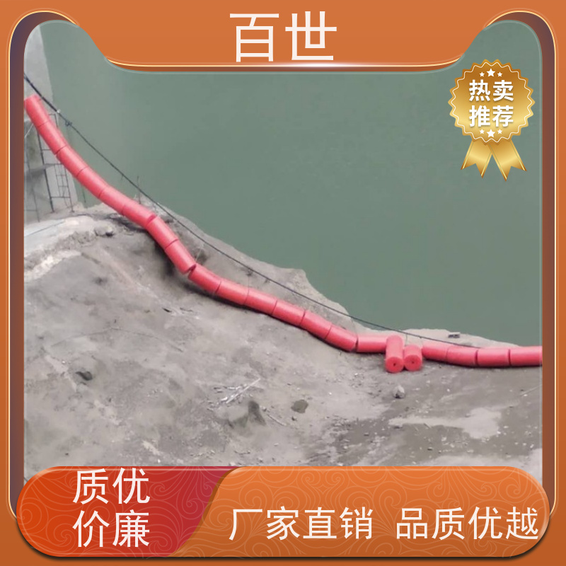 百世 海上工程 拦船浮体 水位自适应 钢丝绳锚固