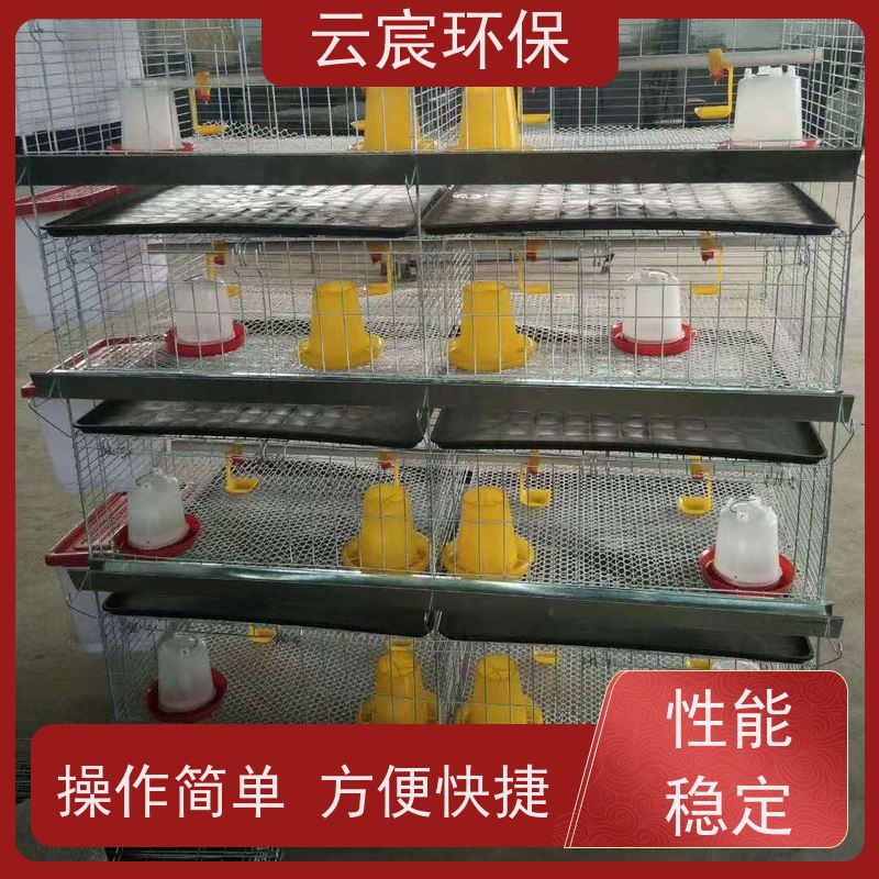云宸环保 立式小鸡育雏笼 改善养殖环境 不易变形 框架牢固