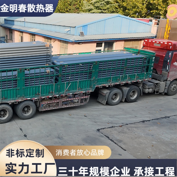 金明春 源头厂家 光面管换热气 重量轻易运输 应用广泛