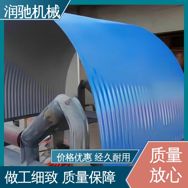 润驰供应 蓝色B1000 安装方便 输送机彩钢罩 可拆卸