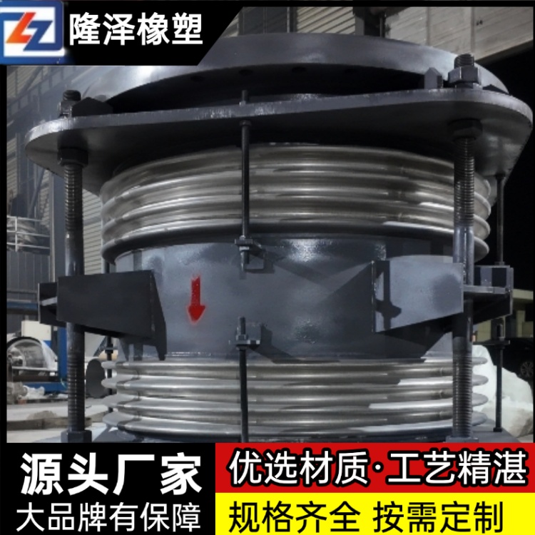 隆泽 厂家 自由复式补偿器 钛膨胀节 安装维护便捷