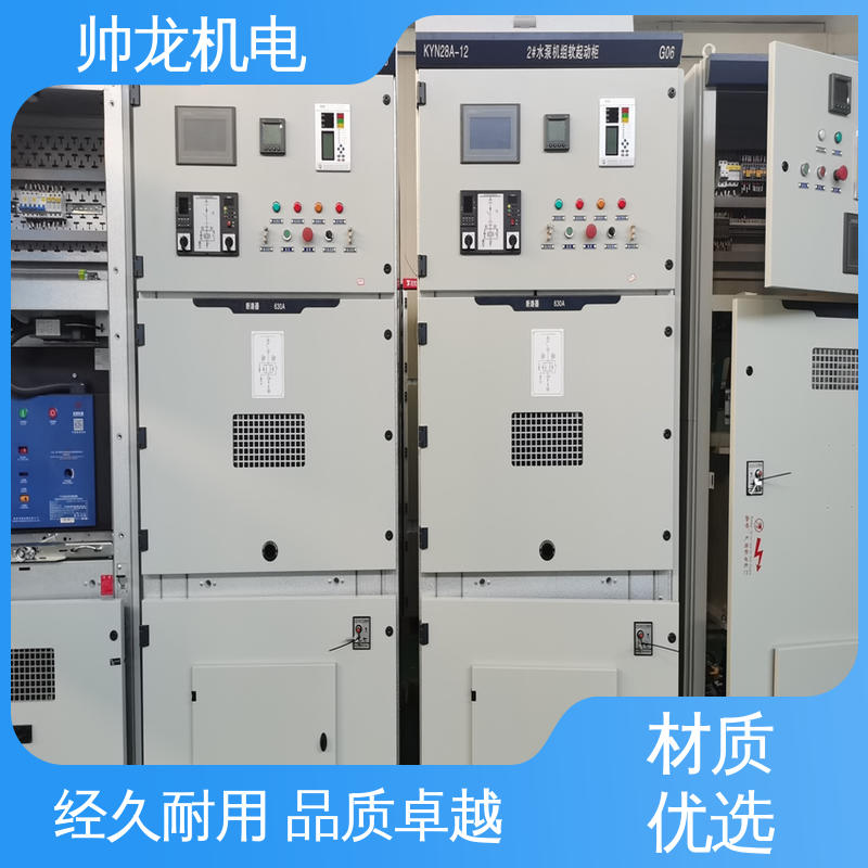 湖 北帅龙 水泥厂/泵站 满足不同客户需求 固态软起动柜 抗干扰能力强