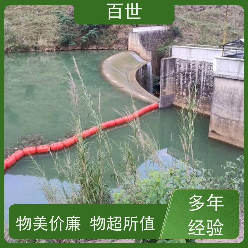 百世 泥石流多发区 浮排 水草拦截 生态友好材质