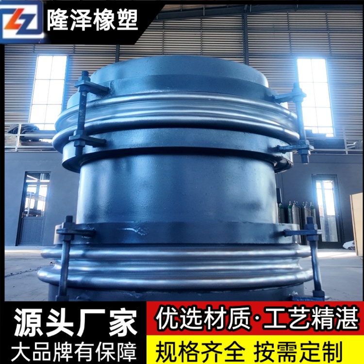 隆泽 厂家 波纹管不锈钢补偿器 容器衬四氟 安装维护便捷