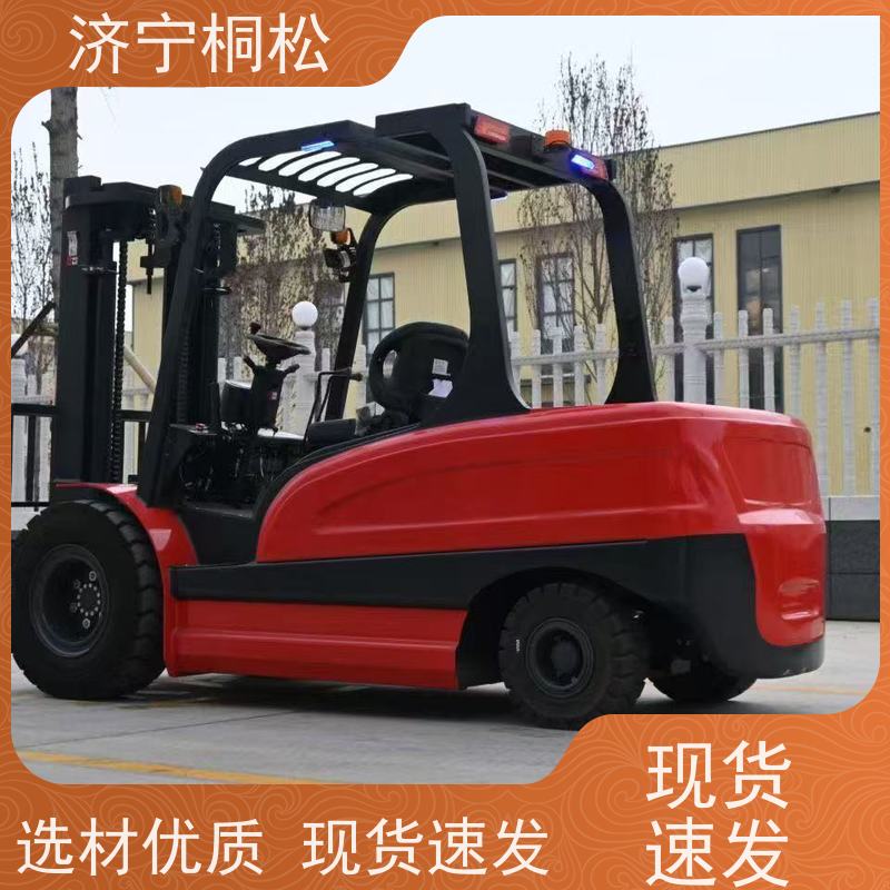 桐松机械 四轮座驾式 2T环保电动叉车 全浮一体重载型前桥 服务刚开始