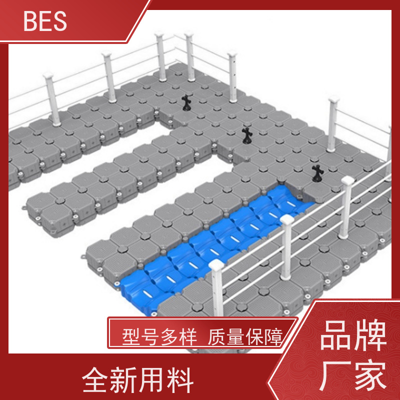 百世 水上乐园 浮箱栈道 可铺塑木地板 走人平台