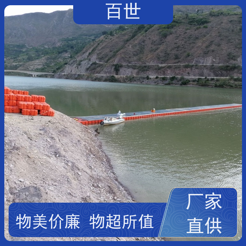 百世 泥石流多发区 拦漂排 网格化拦截 生态友好材质
