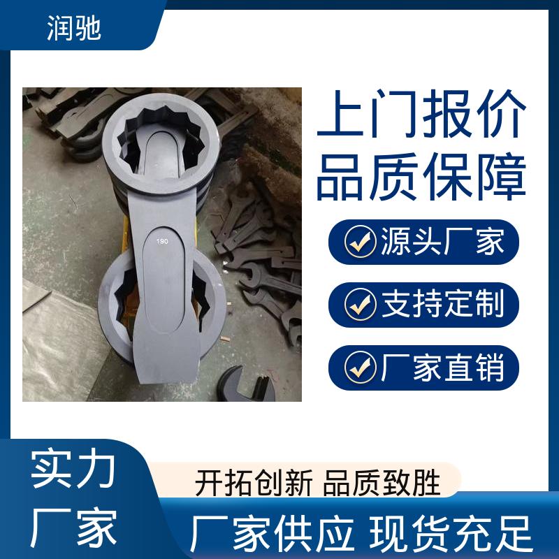 润驰供应 整体锻造工艺 打击八角扳手 S150 加长重型