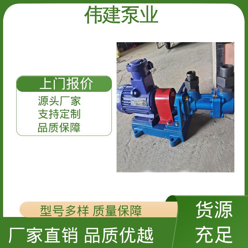 伟建供应 现货直发 高压力三螺杆泵 电力驱动 无脉动输送