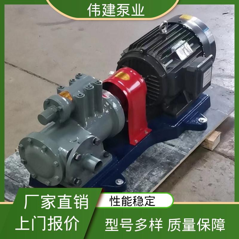 伟建生产 聚氨酯输送泵 防爆密封耐高温 库存充足 润滑系统设备