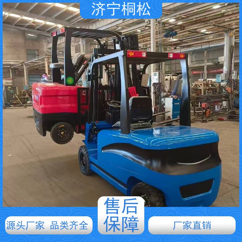 桐松机械 3T环保电动叉车 90°可原地转向 配件种类繁多