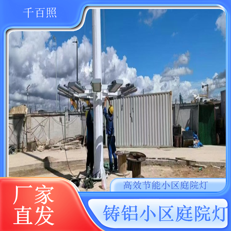 中高杆大功率小区庭院灯 小区广场照明 千百照庭院灯