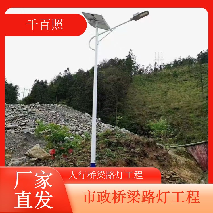 桥梁路灯运维工程定期检修保障长期稳定亮灯千百照路灯