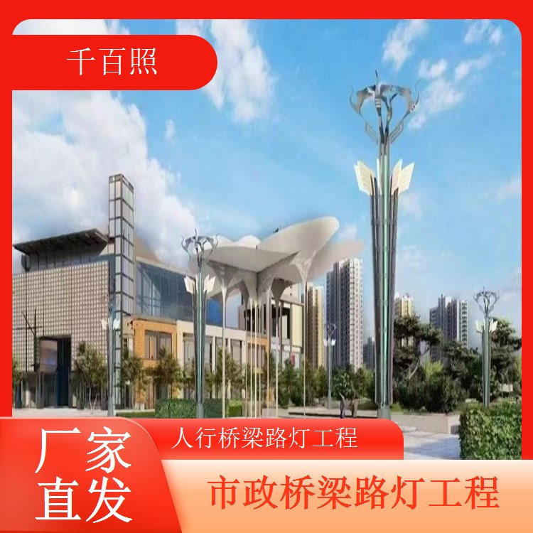桥梁路灯工程施工专业团队高效施工保障工期千百照路灯