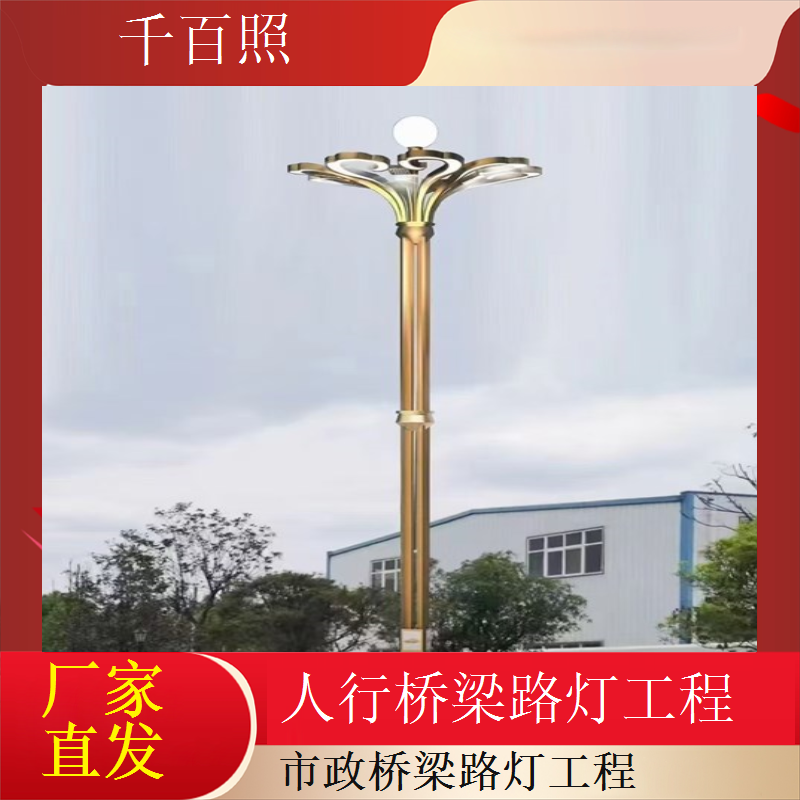跨海桥梁照明工程抗强风耐腐蚀海上专用千百照路灯