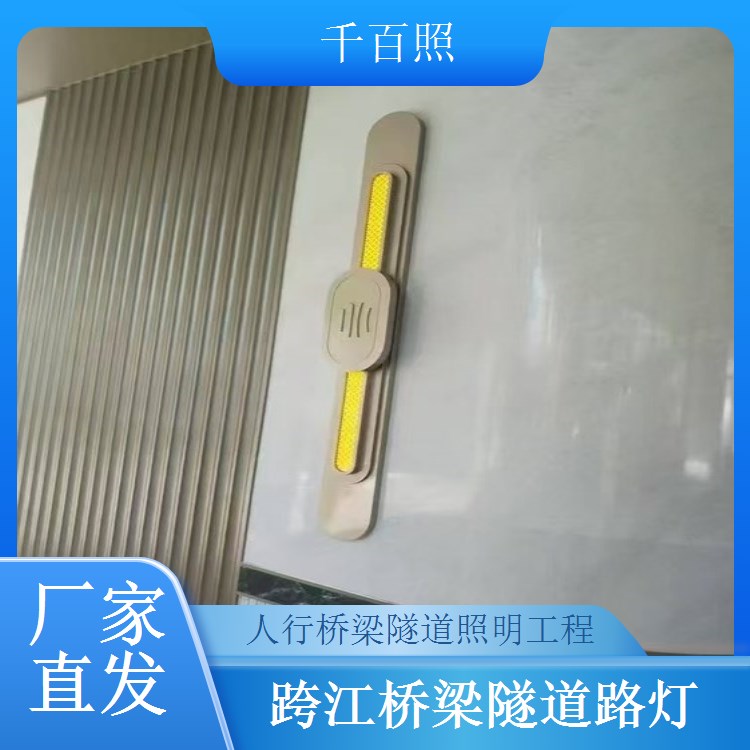 人行桥梁隧道照明工程 暖光照明 温馨舒适 人行通道优选 千百照路灯