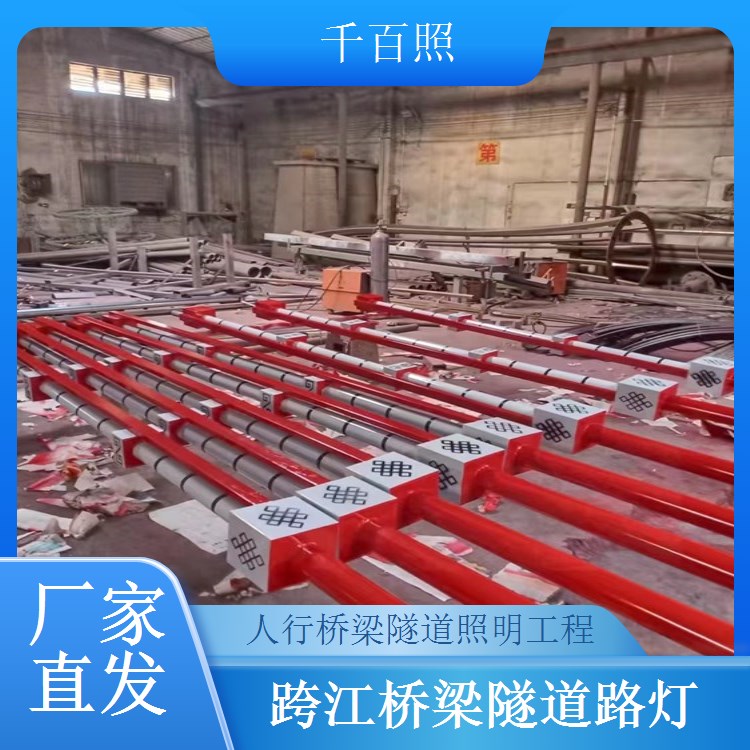 跨海桥梁隧道路灯工程 抗风等级高 海上恶劣环境适用 千百照路灯