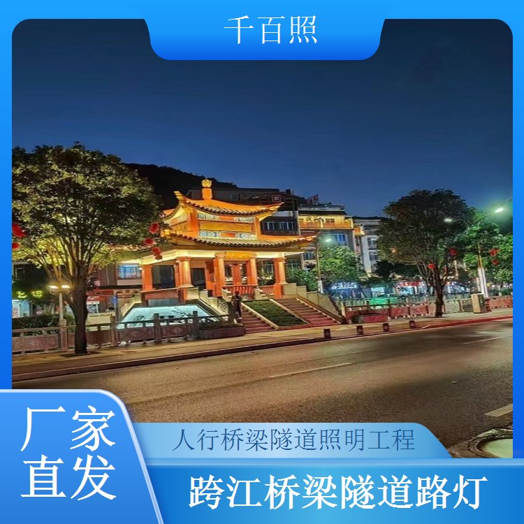 高速桥梁隧道路灯工程 大功率照明 保障高速夜间通行 千百照路灯