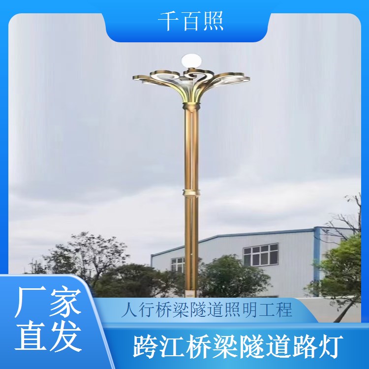 市政桥梁隧道路灯工程 智能控制 远程运维 更便捷 千百照路灯
