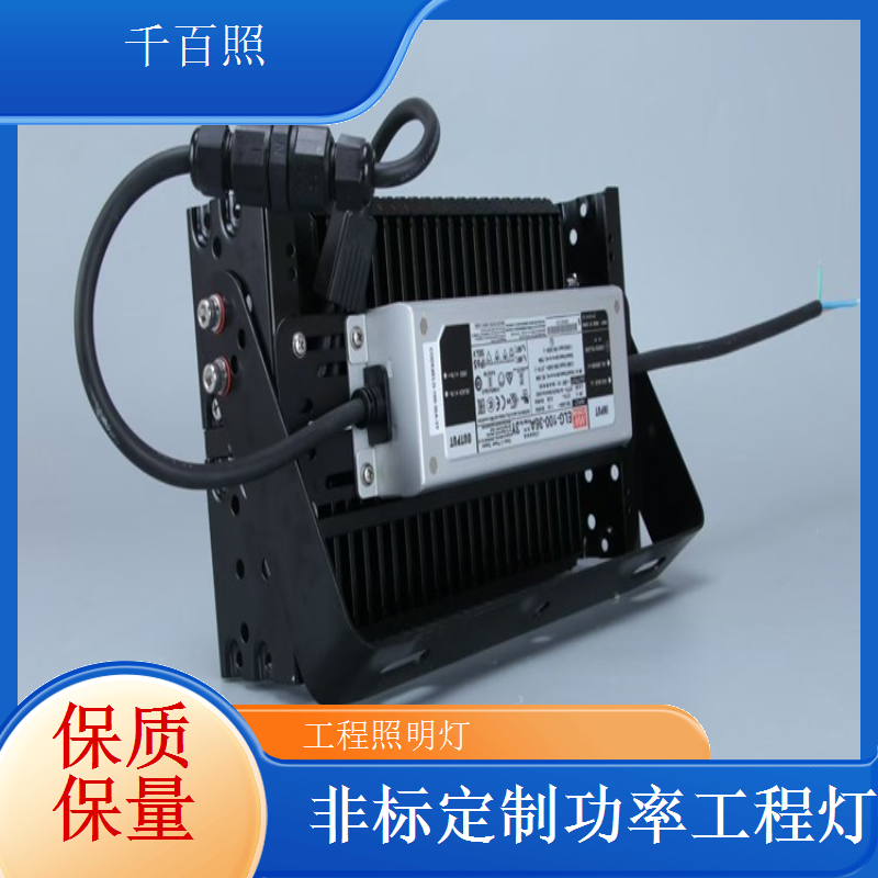 楼道车库人体感应工程灯 千百照自动亮灭节能灯具