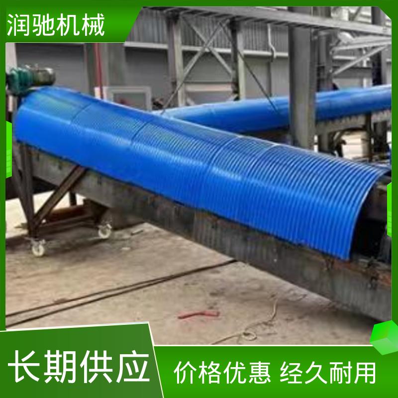 润驰供应 蓝色B1000 可开检查窗 石料厂用 皮带机防护罩 