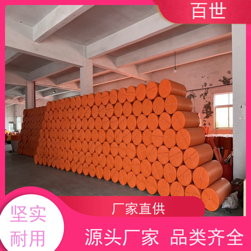 百世 泥石流多发区 警示浮筒 流动防线 柔性连接