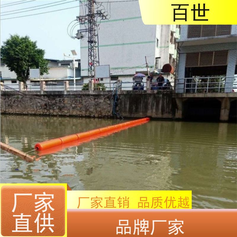 百世 海上工程 拦污浮筒 水下挂网 生态友好材质