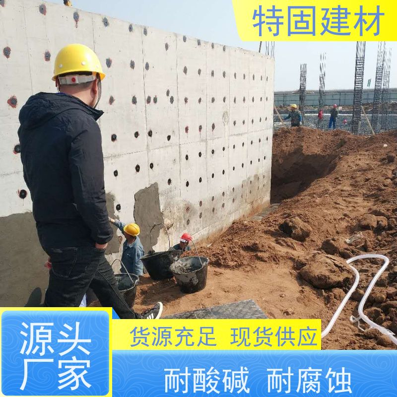防水防腐砂浆 高流态耐腐蚀 生产周期短 特固建材