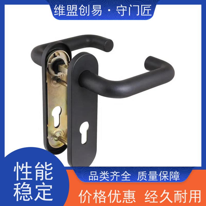 守门匠安全出口推栓锁执手从外进入消防锁具