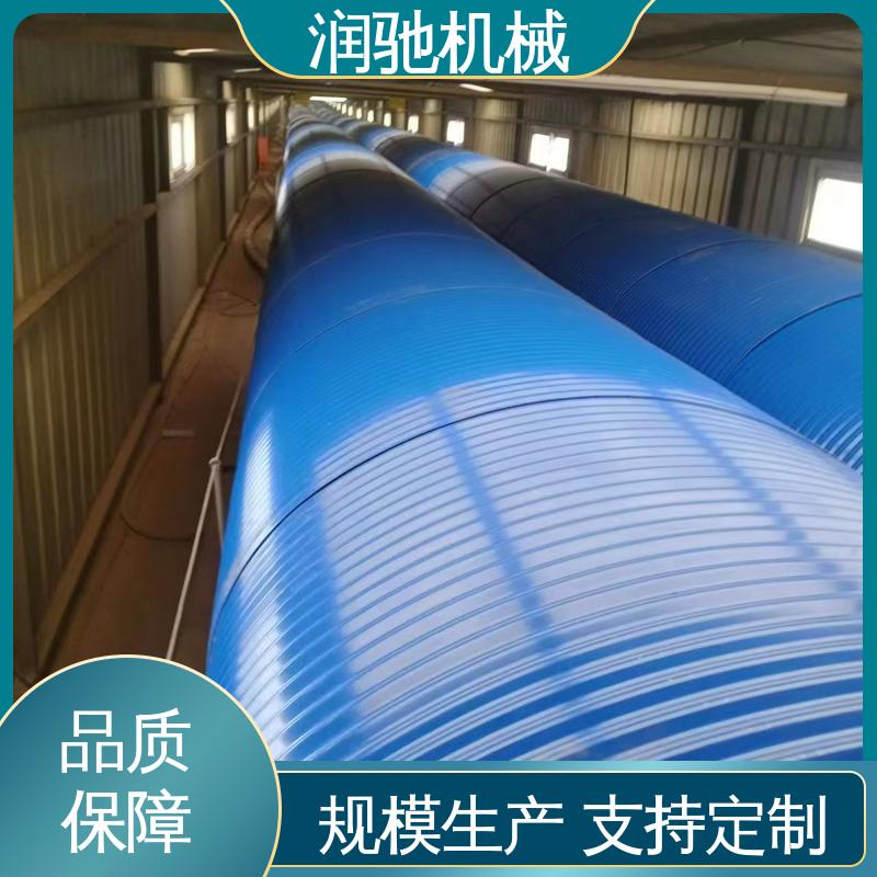 用于矿山港口行业 使用寿命长 蓝色B1000 输送机防尘盖 润驰供应