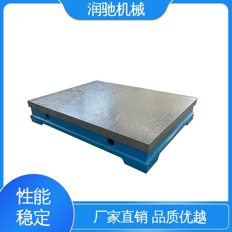 润驰生产 人工刮研平台 齿轮箱试验台底座 精密铸造