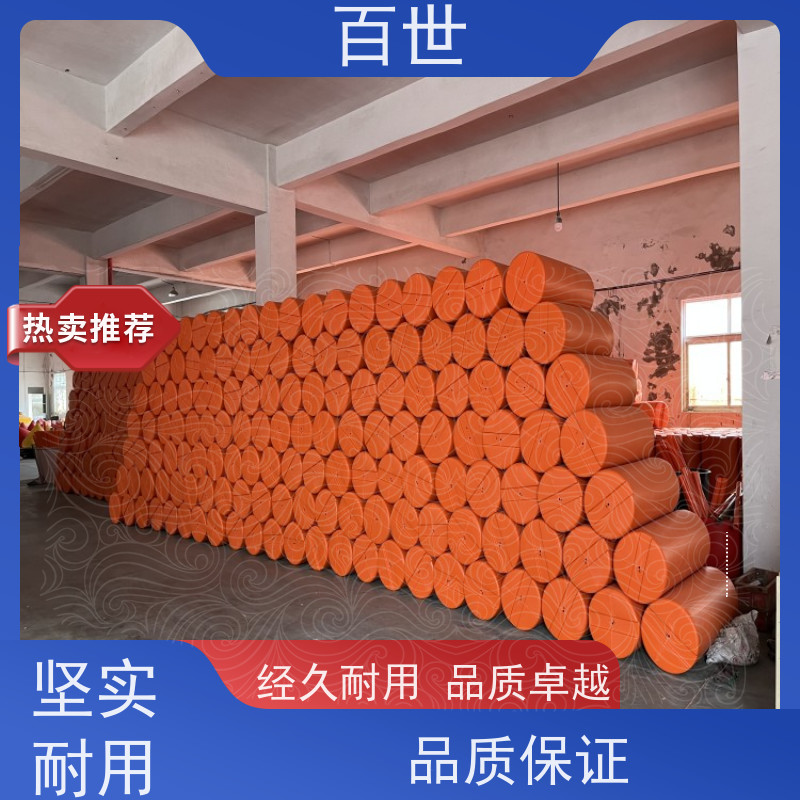 百世 泥石流多发区 拦污浮筒 免动力 可贴反光条