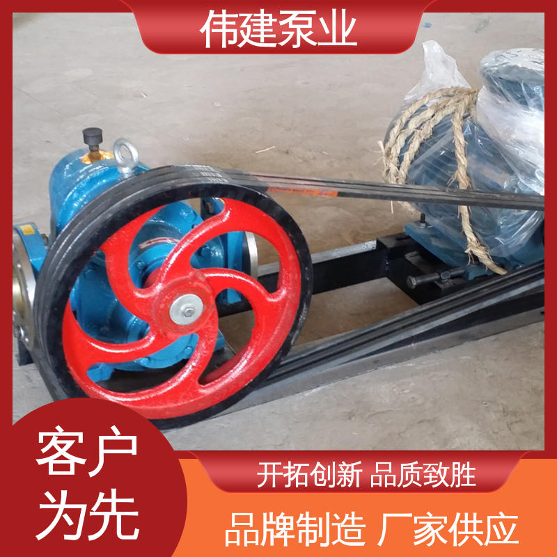 伟建供应 化工产品输送用 耐酸碱耐腐蚀 LC高粘度罗茨泵 支持定制