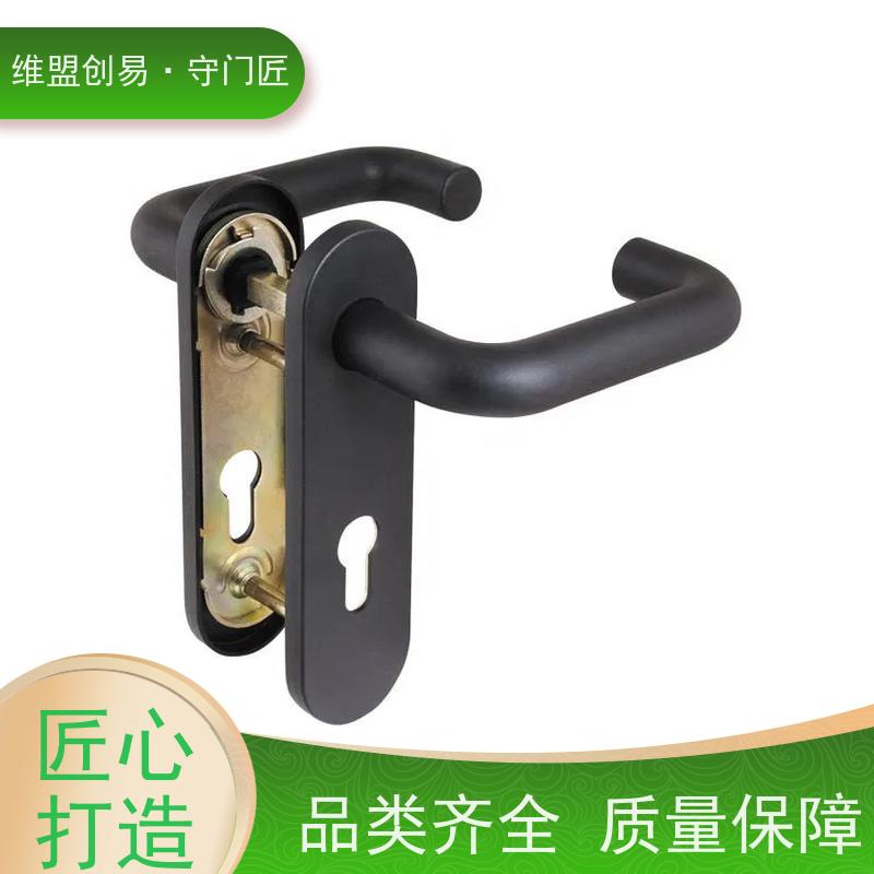 维盟创易安全门出口压杆锁执手门外消防锁具