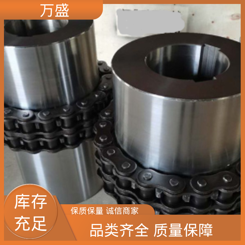 自润滑滚子链联轴器 压缩机专用 转速范围广 GL2 万盛
