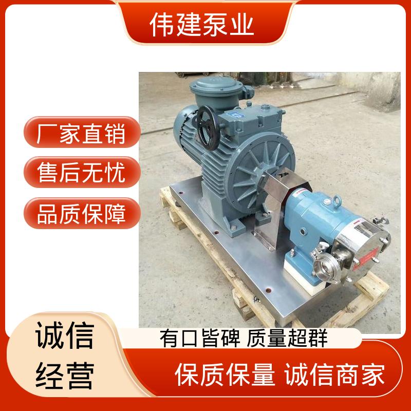 防止拉丝或断流 鲅鱼馅灌装泵 防漏设计 碳素合金钢材质 伟建供应