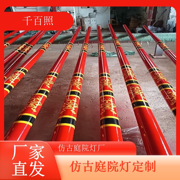 户外庭院灯仿古安装便捷 适配各类庭院布局千百照