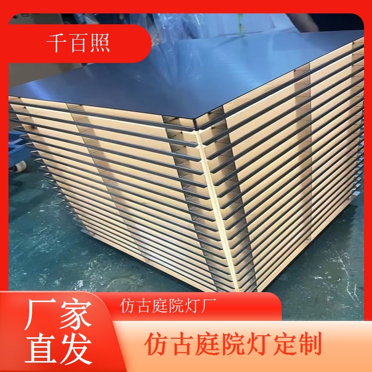 庭院灯仿古工艺升级 颜值与耐用性双在线千百照