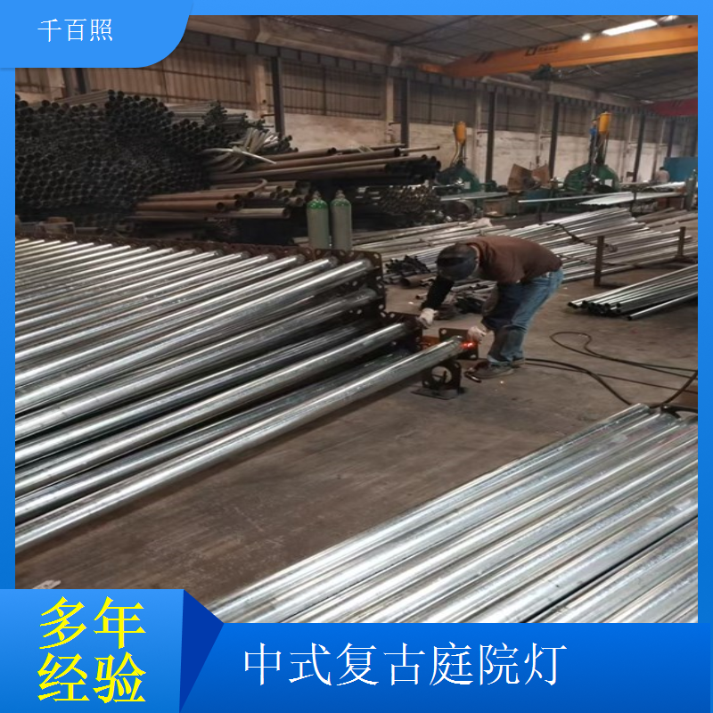 仿古庭院灯定制压铸铝灯 千百照中式庭院灯别墅小区景观照明灯