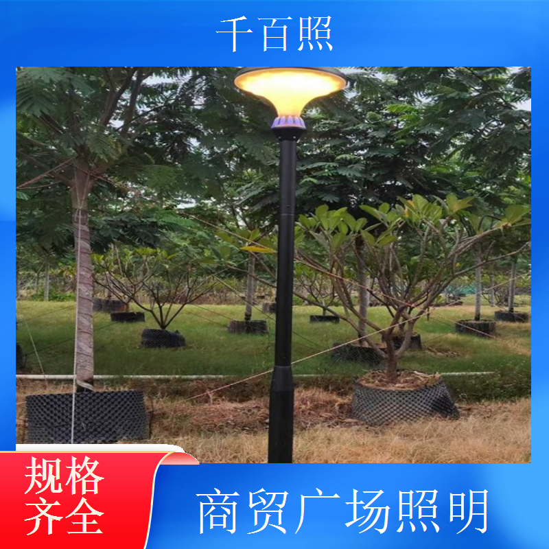  广场高杆灯内部走线 安全美观不外露千百照
