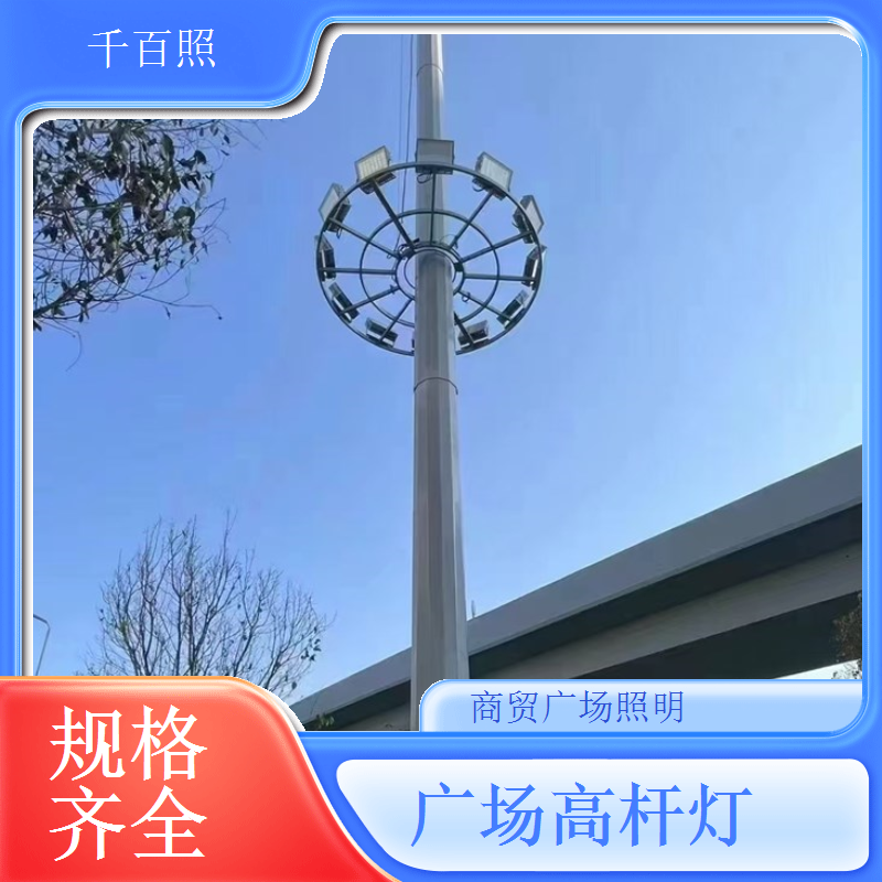  广场高杆灯奇石城 观赏石广场照明千百照