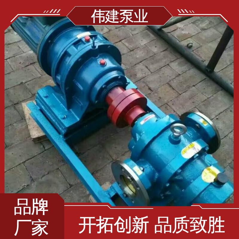 无泄漏效率高 支持定制 LC减速机罗茨泵 糖蜜糖浆卸车用 伟建生产