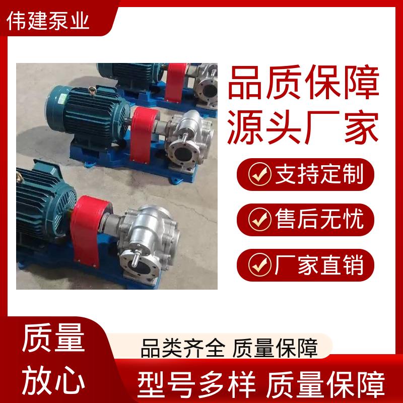 节能设计 灌装泵转子泵 防止拉丝或断流 伟建定制