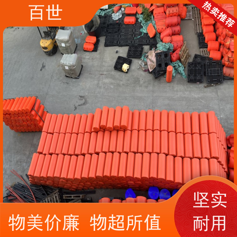 百世 泥石流多发区 拦污浮筒 漂浮物拦截 钢丝绳锚固